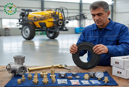 لیست قیمت لوازم یدکی سمپاش؛ قطعات اصلی با گارانتی الوند