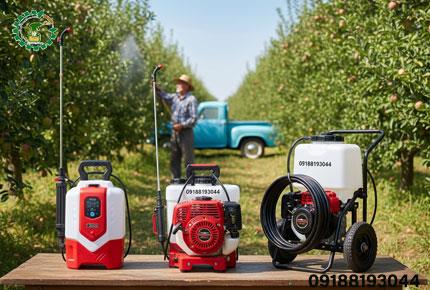 راهنمای انتخاب بهترین سمپاش برای باغ ۱۰۰۰ تا ۵۰۰۰ متری + ضمانت الوند