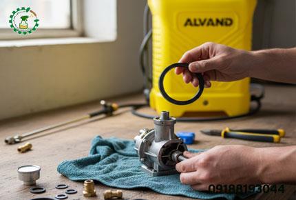 راهنمای تخصصی عیب یابی پمپ سمپاش + مشاوره فنی الوند